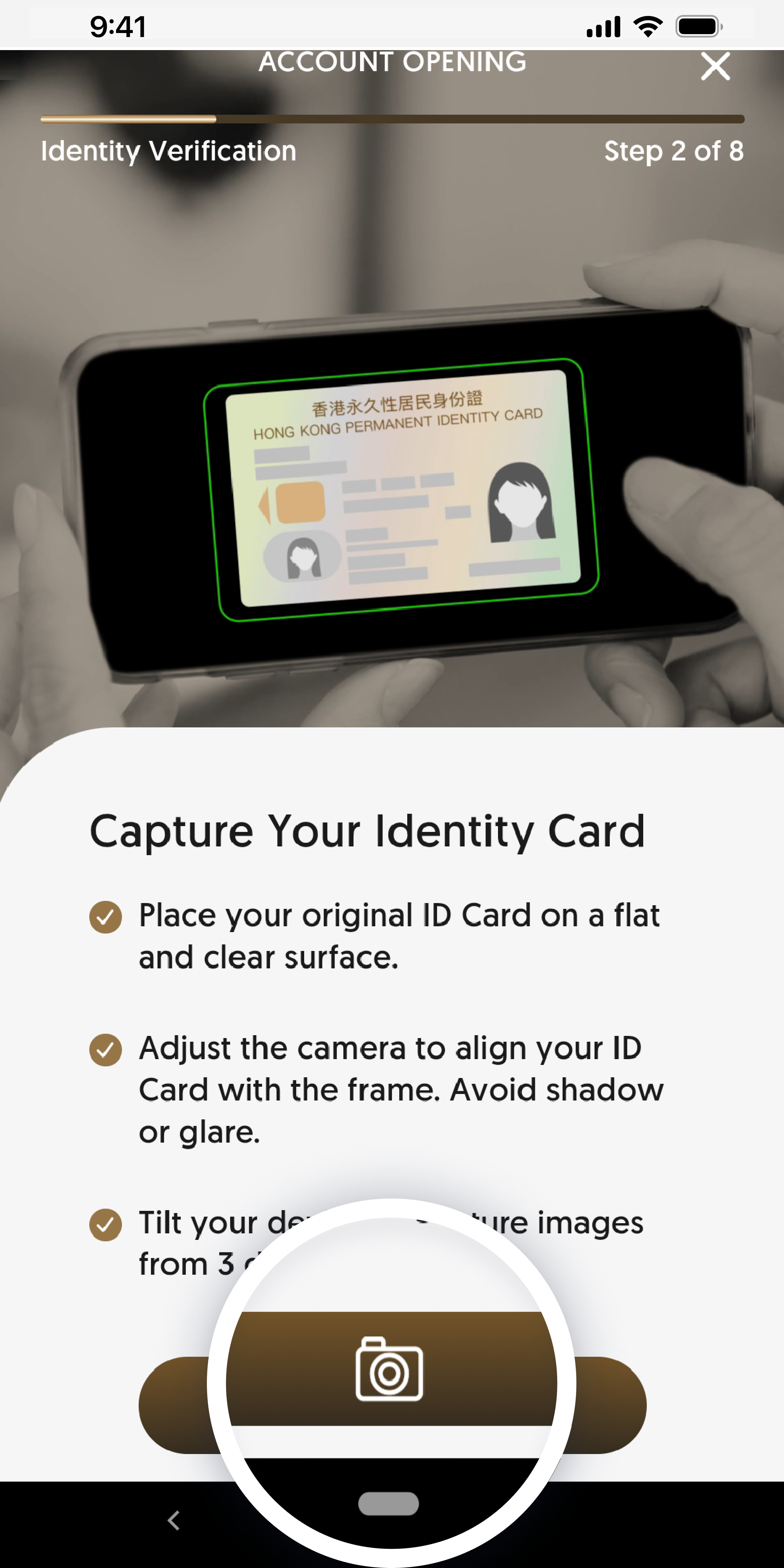 Verify your identity